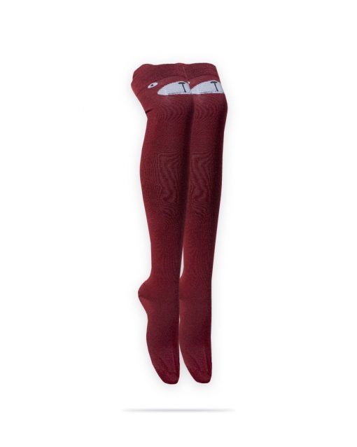 جوراب ساق بلند عروسکی ملانژ – فروشگاه آذینو