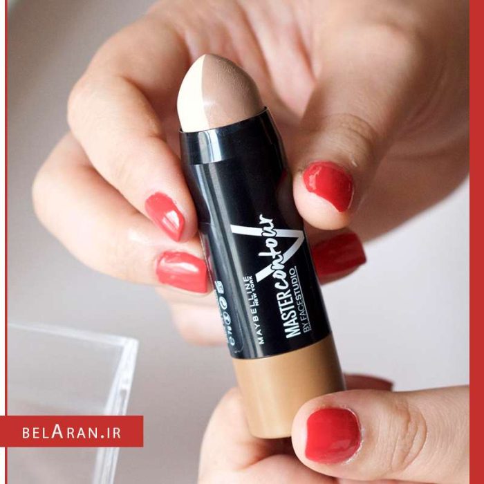 مستر کانتور و هایلایتر استیکی میبلین Maybelline Facestudio Master Contour V-Shape Duo Stick