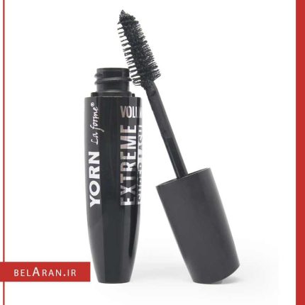 ریمل حجم دهنده یورن مدل اکستریم سوپر لش-بلاران Yorn Extreme Super Lash Mascara