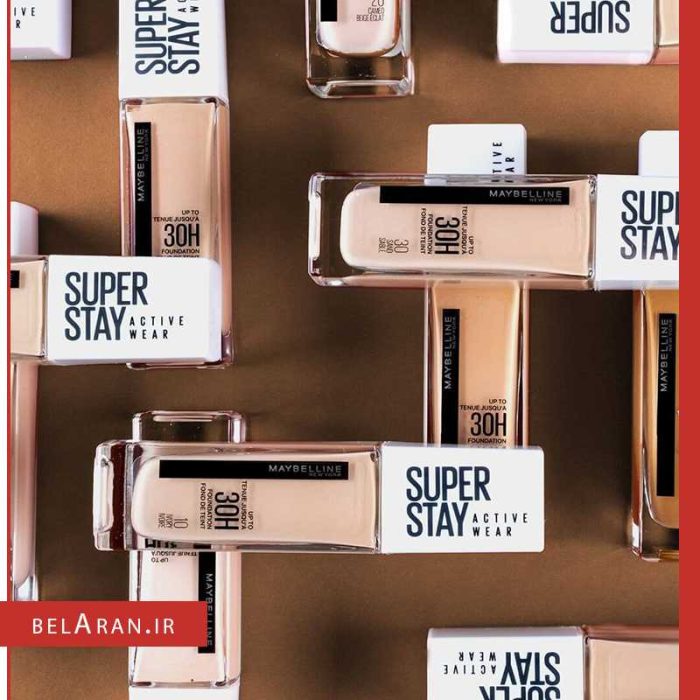 کرم پودر سوپر استی میبلین 30ساعته-بلاران Maybelline Super Stay 30H Active Wear Foundation