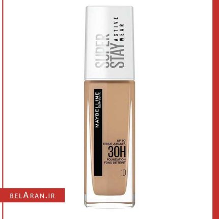 کرم پودر سوپر استی میبلین 30ساعته-بلاران Maybelline Super Stay 30H Active Wear Foundation