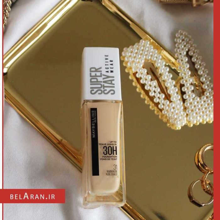 کرم پودر سوپر استی میبلین 30ساعته-بلاران Maybelline Super Stay 30H Active Wear Foundation