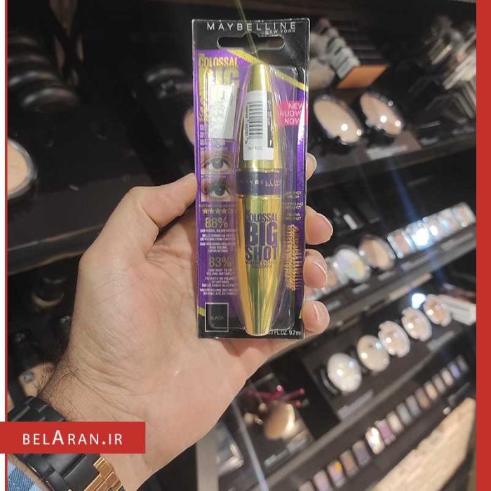 ریمل بیگ شات میبلین-محصولات میبلین-خرید لوازم آرایش اورجینال-بلاران Maybelline The Colossal Big Shot Volum Express Mascara belaran
