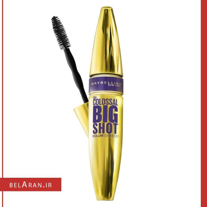 ریمل بیگ شات میبلین-محصولات میبلین-خرید لوازم آرایش اورجینال-بلاران Maybelline The Colossal Big Shot Volum Express Mascara belaran