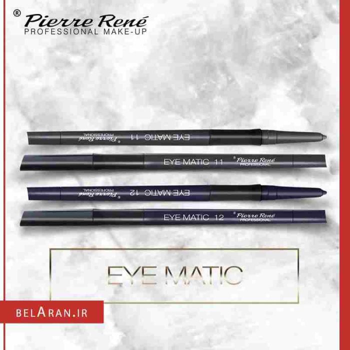 مداد چشم پیچی آی ماتیک 24 ساعته پیررنه-بلاران pierre rene professional Eye Matic
