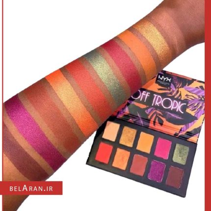 پالت گلیتر کرمی پروفشنال نیکس NYX Off Tropic Eyeshadow Palette