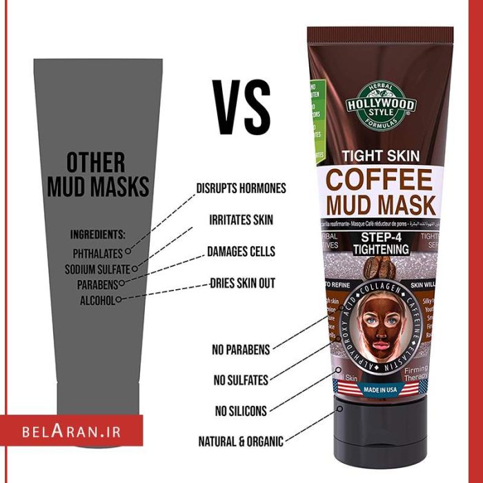 لایه بردار و تقویت کننده پوست هالیوود استایل Hollywood Style Coffee peel off Mask