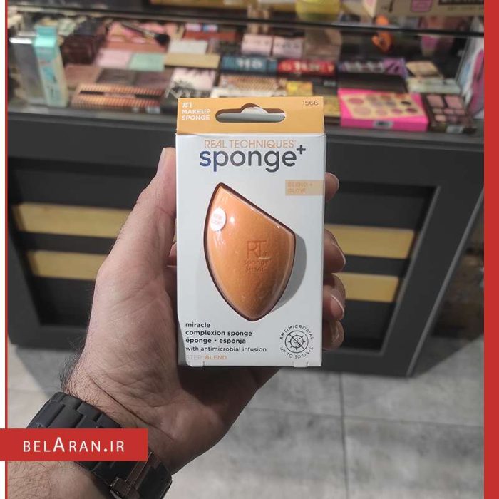 پد بلندر میراکل ریل تکنیک-محصولات ریل تکنیک-خرید لوازم آرایش اورجینال-بلاران REAL TECHNIQUES MIRACLE COMPLEXION SPONGE belaran