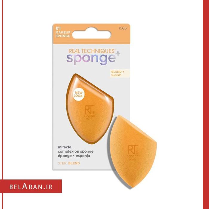 پد بلندر میراکل ریل تکنیک-محصولات ریل تکنیک-خرید لوازم آرایش اورجینال-بلاران REAL TECHNIQUES MIRACLE COMPLEXION SPONGE belaran