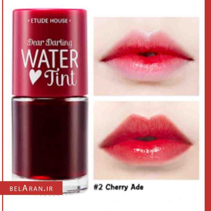 تینت لب مایع اتود هاوس مدل Water Tint etude house dear darling water tint strawberryade