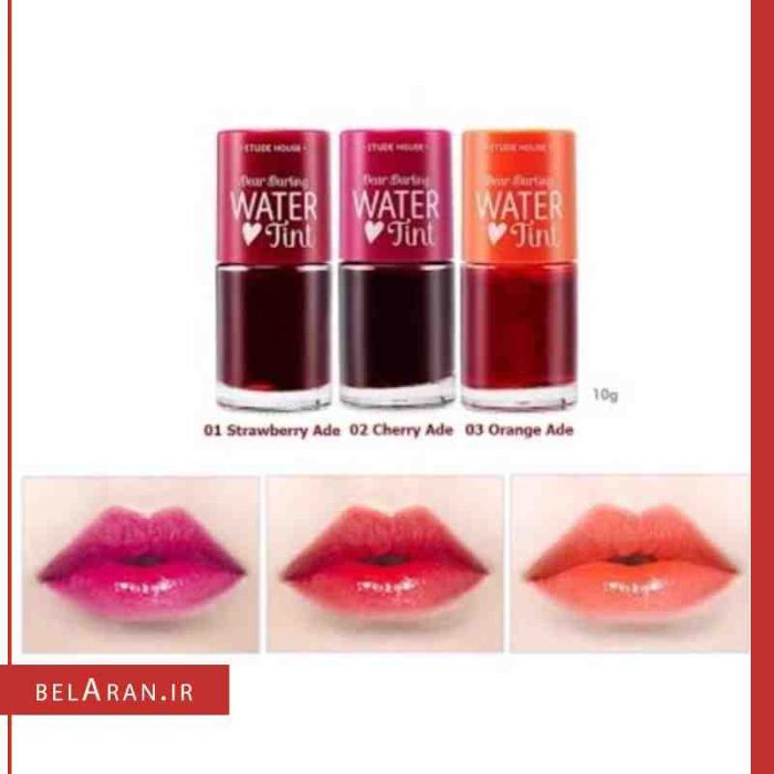تینت لب مایع اتود هاوس مدل Water Tint etude house dear darling water tint strawberryade