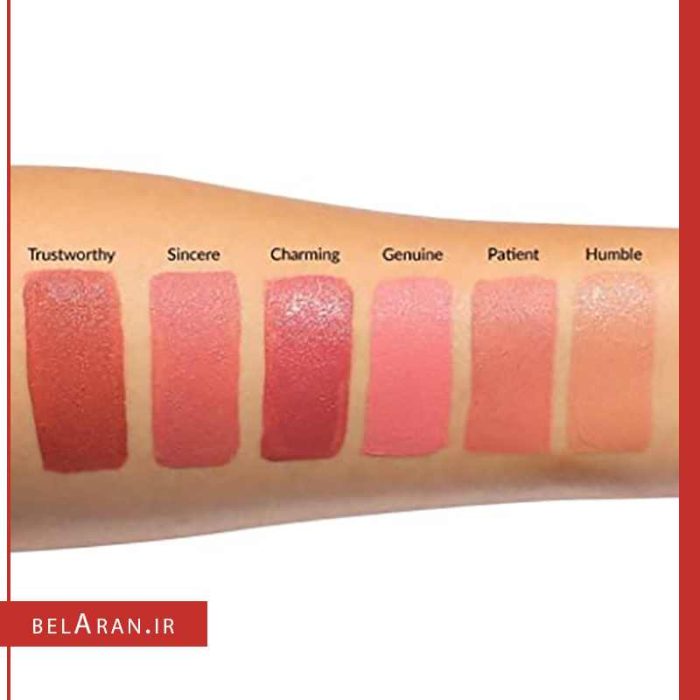 ست رژ لب مایع مات برند دبالم TheBalm Meet Matte Hughes Mini Liquid Lipstick Kit - NUDE