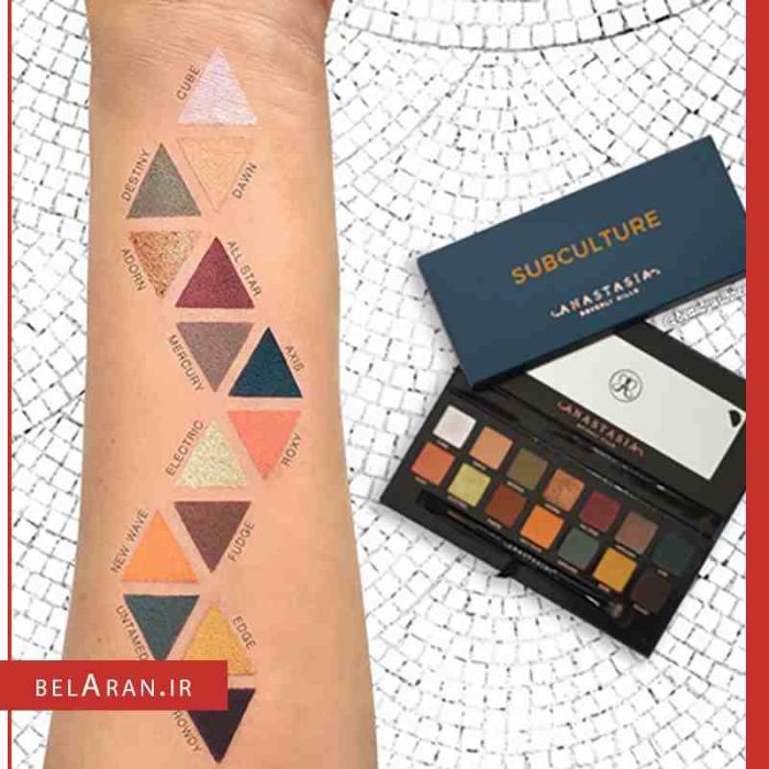 پالت سایه آناستازیا ساب کالچر Anastasia BeverlyHills Subculture Eyeshadow Palette