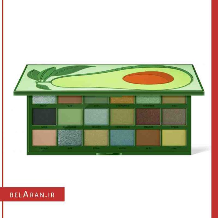 پالت سایه آواکادو رولوشن Revolution Eyeshadow Palette Tasty Avocado