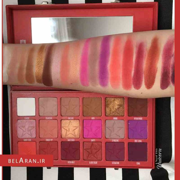 پالت سایه بلود شوگر برند جفری استار Jeffree Star - Blood Sugar Palette