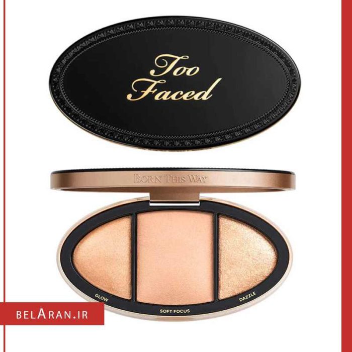 پالت هایلایتر جادویی توفیسد TOO FACED Born This Way Turn Up The Light Highlighting Palette -Light