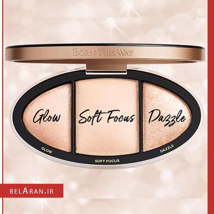 پالت هایلایتر جادویی توفیسد TOO FACED Born This Way Turn Up The Light Highlighting Palette -Light