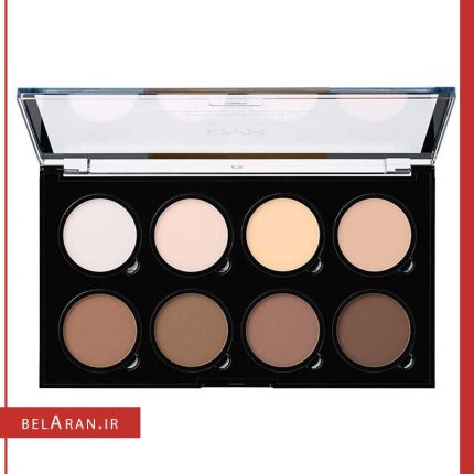 پالت هایلایتر و کانتور پودری نیکس NYX Professional Make Up Highlight and Contour Pro Palette
