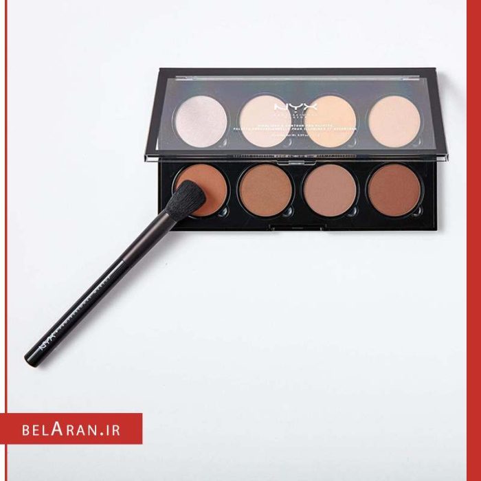 پالت هایلایتر و کانتور پودری نیکس NYX Professional Make Up Highlight and Contour Pro Palette