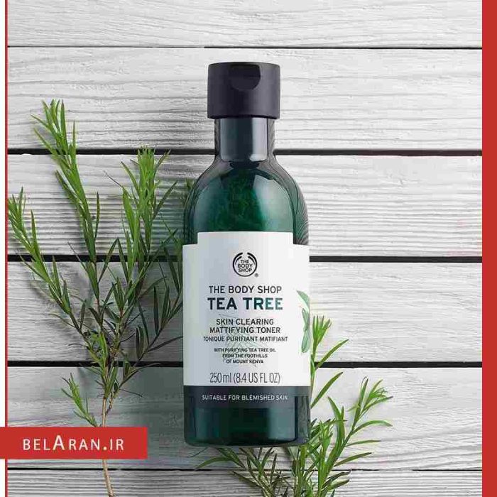 تونر چای سبز بادی شاپ در بلاران The Body Shop- Tea Tree Skin Clearing Mattifying Toner review