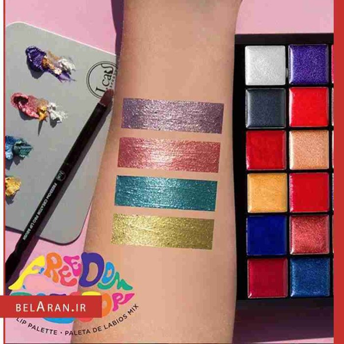 پالت رژلب جی کت-بلاران J.Cat FREEDOM CREATOR LIP PALETTE