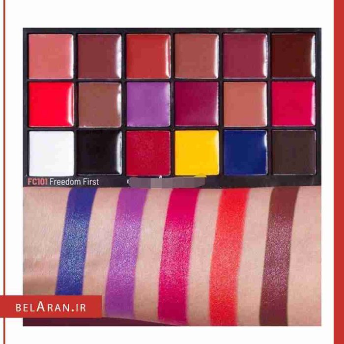 پالت رژلب جی کت-بلاران J.Cat FREEDOM CREATOR LIP PALETTE