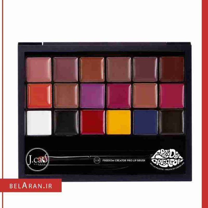 پالت رژلب جی کت-بلاران J.Cat FREEDOM CREATOR LIP PALETTE
