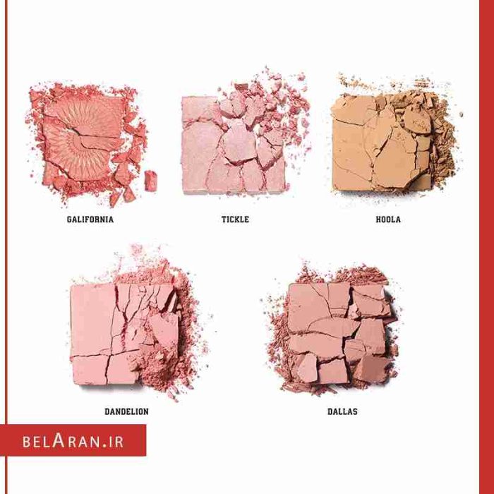 پالت رژگونه برنزر و هایلایتر بنفیت مدل چیک لیدرز کانکشن پینک اسکواد-بلاران BENEFIT Cheekleaders Pink Squad Blush, Bronze & Highlight Palette