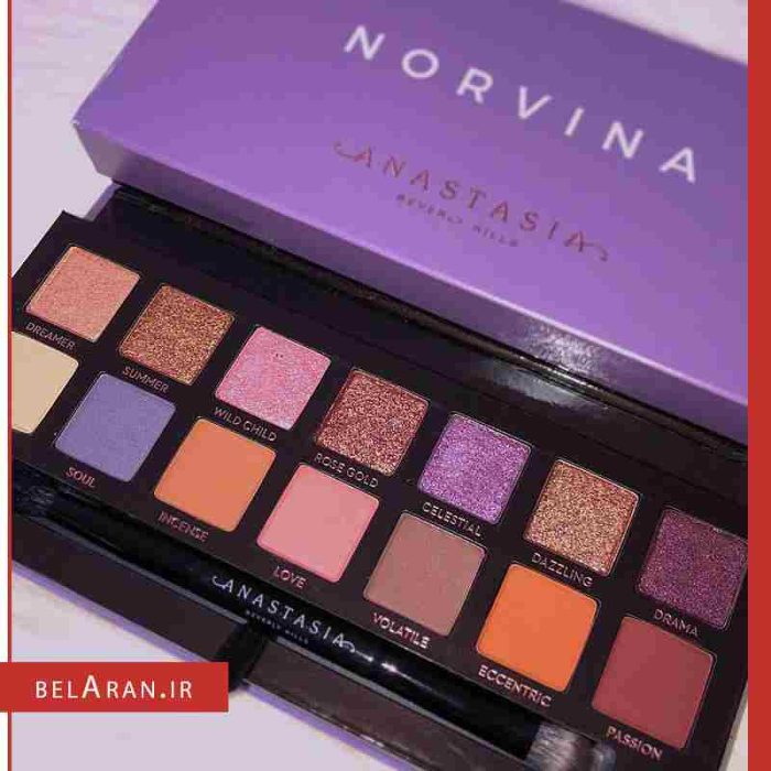 پالت سایه آناستازیا نوروینا-بلاران ANASTASIA BEVERLY HILLS NORVINA EYE SHADOW PALETTE