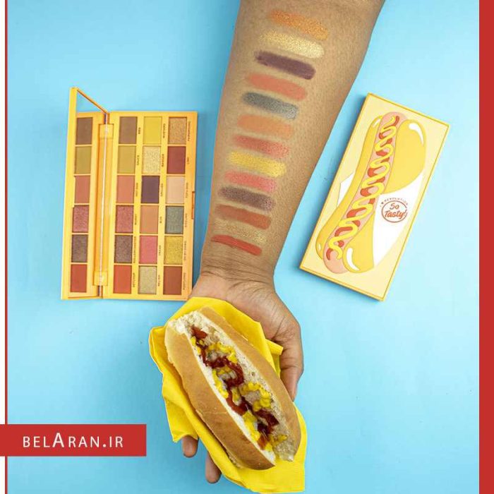 پالت سایه رولوشن مدل هات داگ-بلاران Makeup Revolution Tasty Palette Hot Dog