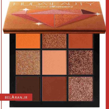 پالت سایه چشم الماسی هدابیوتی huda beauty topaz obsessions Palette