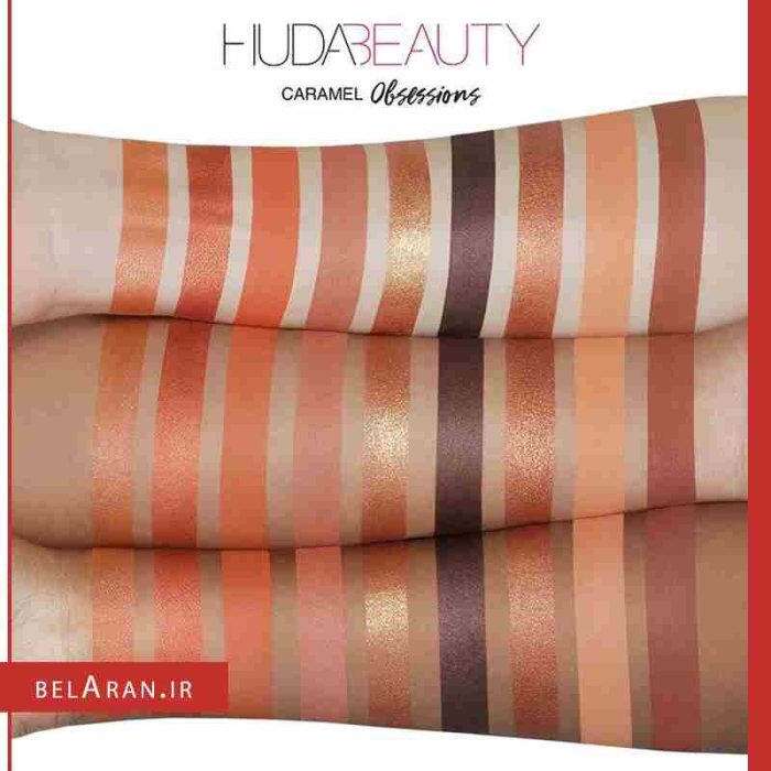 پالت سایه چشم الماسی هدابیوتی huda beauty topaz obsessions Palette