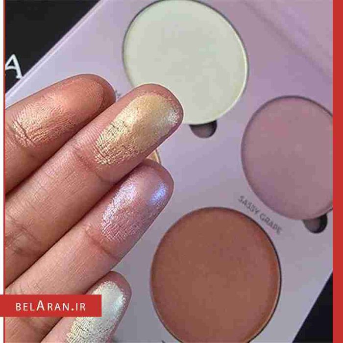 پالت هایلایتر شوگر گلو کیت آناستازیا-بلاران Anastasia beverly hills sugar glow kit