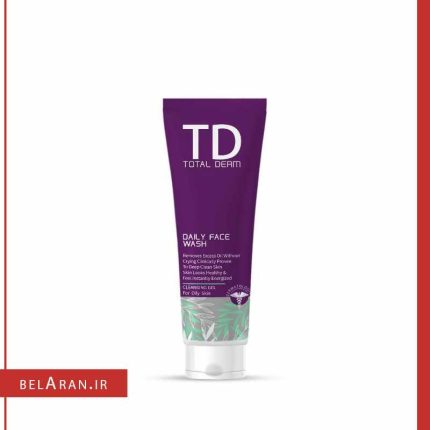 ژل شستشوی صورت پوست چرب توتال درم-بلاران Total Derm Daily Face Wash Cleansing Gel For Oily Skin