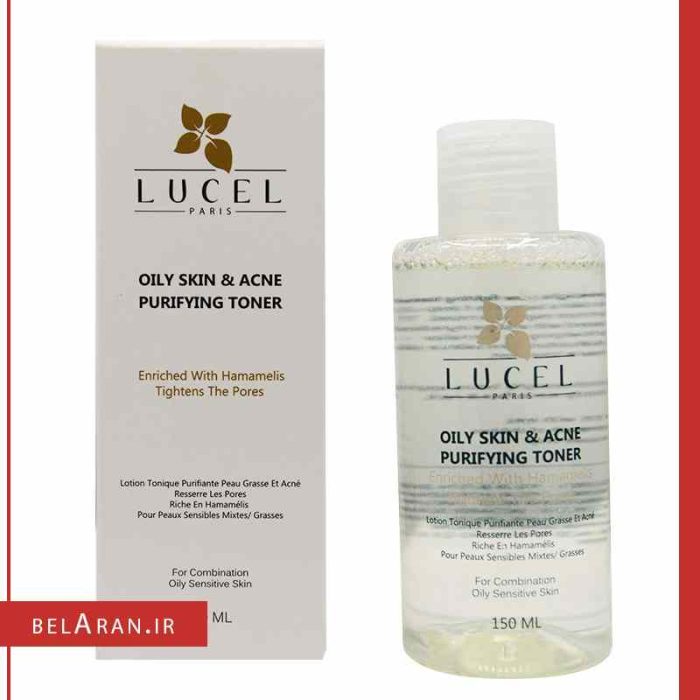 تونر پاک‌کننده صورت لوسل مخصوص پوست چرب-بلاران Lucel Oily Skin & Acne Purifying Toner