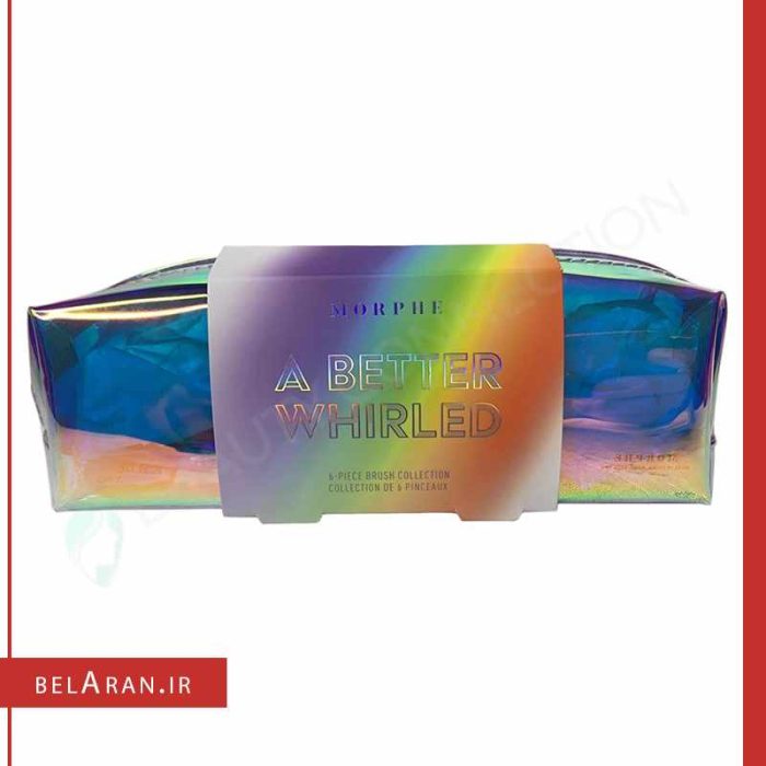 ست براش چشم و صورت مورفی 6 عددی-بلاران Morphe A Better Whirled 6 Piece Makeup Brush Collection Limited Edition