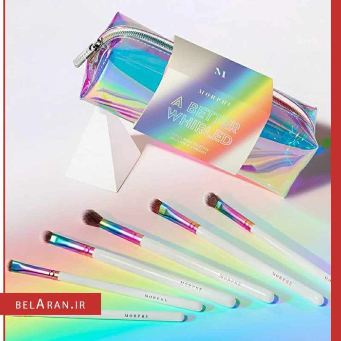 ست براش چشم و صورت مورفی 6 عددی-بلاران Morphe A Better Whirled 6 Piece Makeup Brush Collection Limited Edition