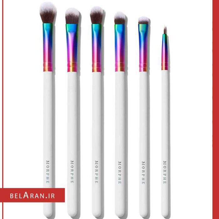 ست براش چشم و صورت مورفی 6 عددی-بلاران Morphe A Better Whirled 6 Piece Makeup Brush Collection Limited Edition
