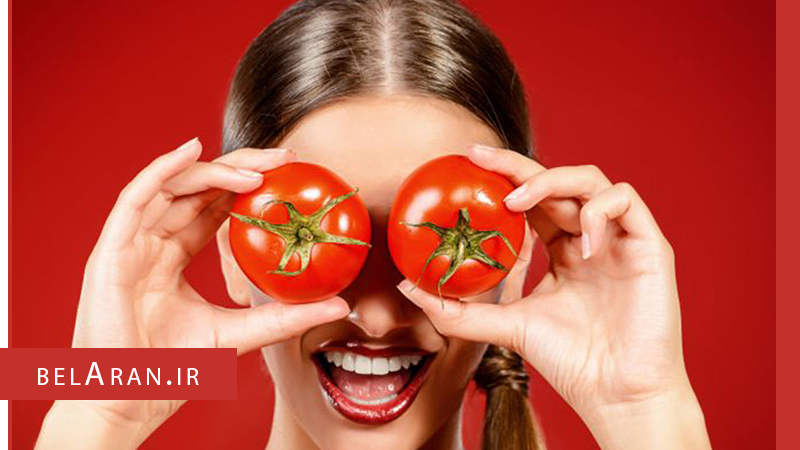 تهیه انواع ماسک گوجه فرنگی برای زیبایی پوست - بلاران