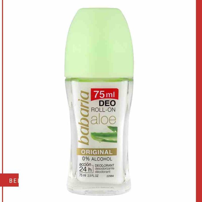 دئودورانت رولی (مام) باباریا مدل آلوئه ورا درمو سنسیبل-بلاران Babaria Deo Roll On Aloe Dermo Sensible 24h