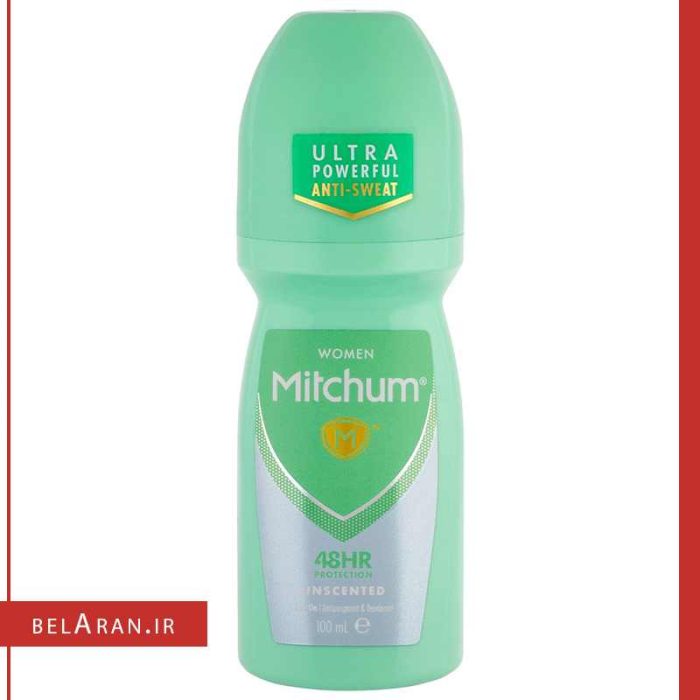 مام رول ضد تعریق زنانه میچام -بلاران Mitchum Deodorant Roll On 100ml