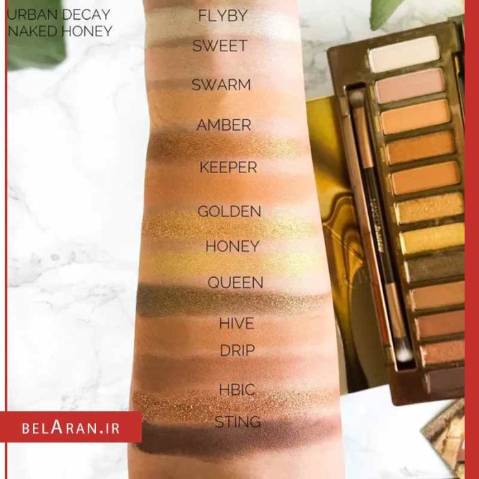 پالت سایه چشم اربن دیکی نیکد هانی-بلاران Urban Decay Naked Honey Eyeshadow Palette