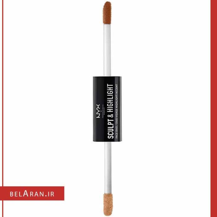 کانتور و هایلایتر دو طرفه مایع نیکس-بلاران NYX Sculpt & Highlight Face Duo