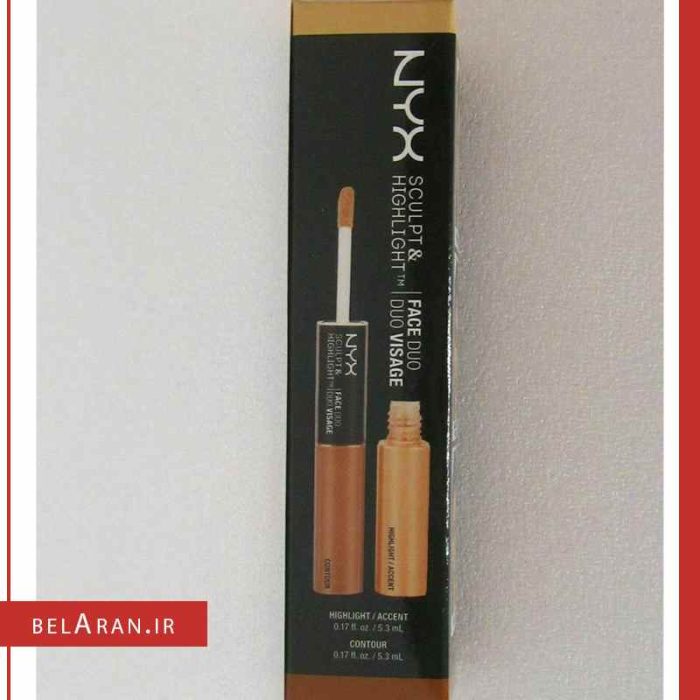 کانتور و هایلایتر دو طرفه مایع نیکس-بلاران NYX Sculpt & Highlight Face Duo