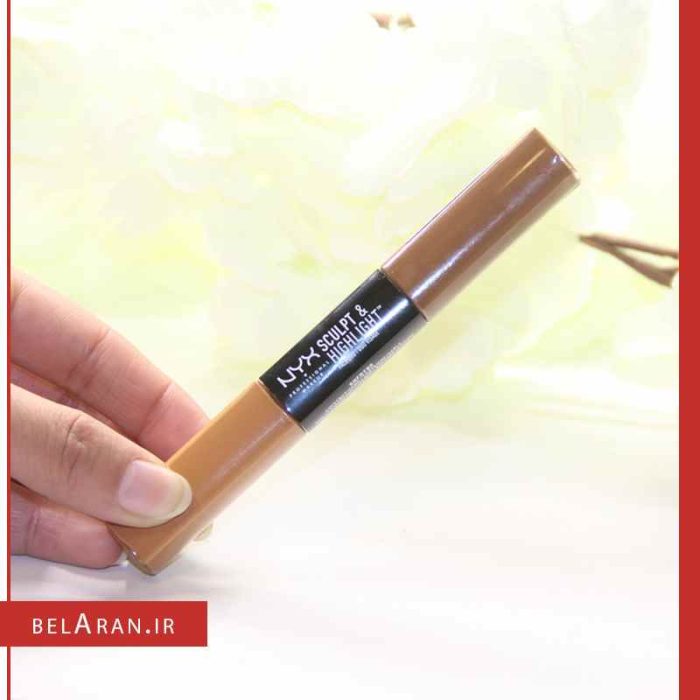 کانتور و هایلایتر دو طرفه مایع نیکس-بلاران NYX Sculpt & Highlight Face Duo