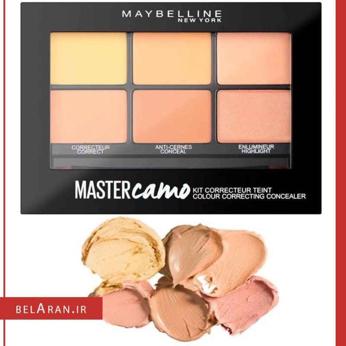 کیت کانسیلر و هایلایتر مستر کامو میبلین-بلاران Maybelline FaceStudio Master Camo Color Correcting Kit