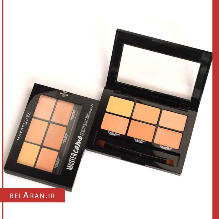 کیت کانسیلر و هایلایتر مستر کامو میبلین-بلاران Maybelline FaceStudio Master Camo Color Correcting Kit