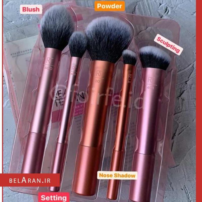 ست براش همه کاره ریل تکنیک مدل Face Essentials-بلاران real techniques face essentials face+cheek
