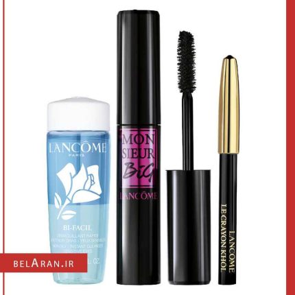 ست ریمل پاک کننده دوفازی و مدادچشم لانکوم-بلاران Monsieur big makeup Lancome