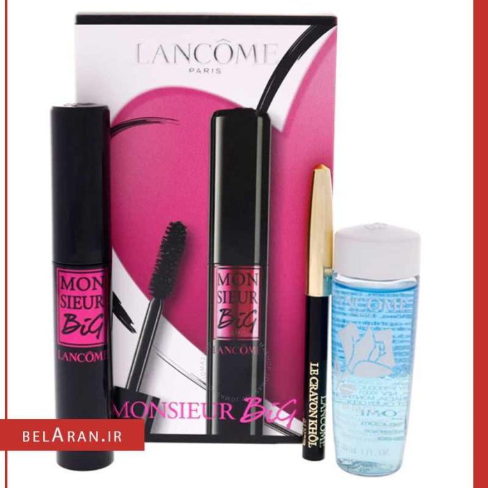 ست ریمل پاک کننده دوفازی و مدادچشم لانکوم-بلاران Monsieur big makeup Lancome